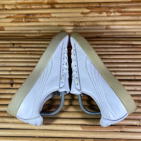 Puma Clyde Signature Ice Sneakers White/Black M8.5 - Picture 5 of 8